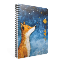 Gıpta Pole Notes A4 80yp Çizgili Sp PP Kapak Defter