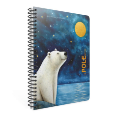 Gıpta Pole Notes A4 80yp Çizgili Sp PP Kapak Defter