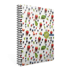 Gıpta Berry Notes 17X24 120yp Çizgili Sp Sert Kapak Defter 7214