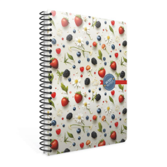 Gıpta Berry Notes 17X24 120yp Çizgili Sp Sert Kapak Defter 7214
