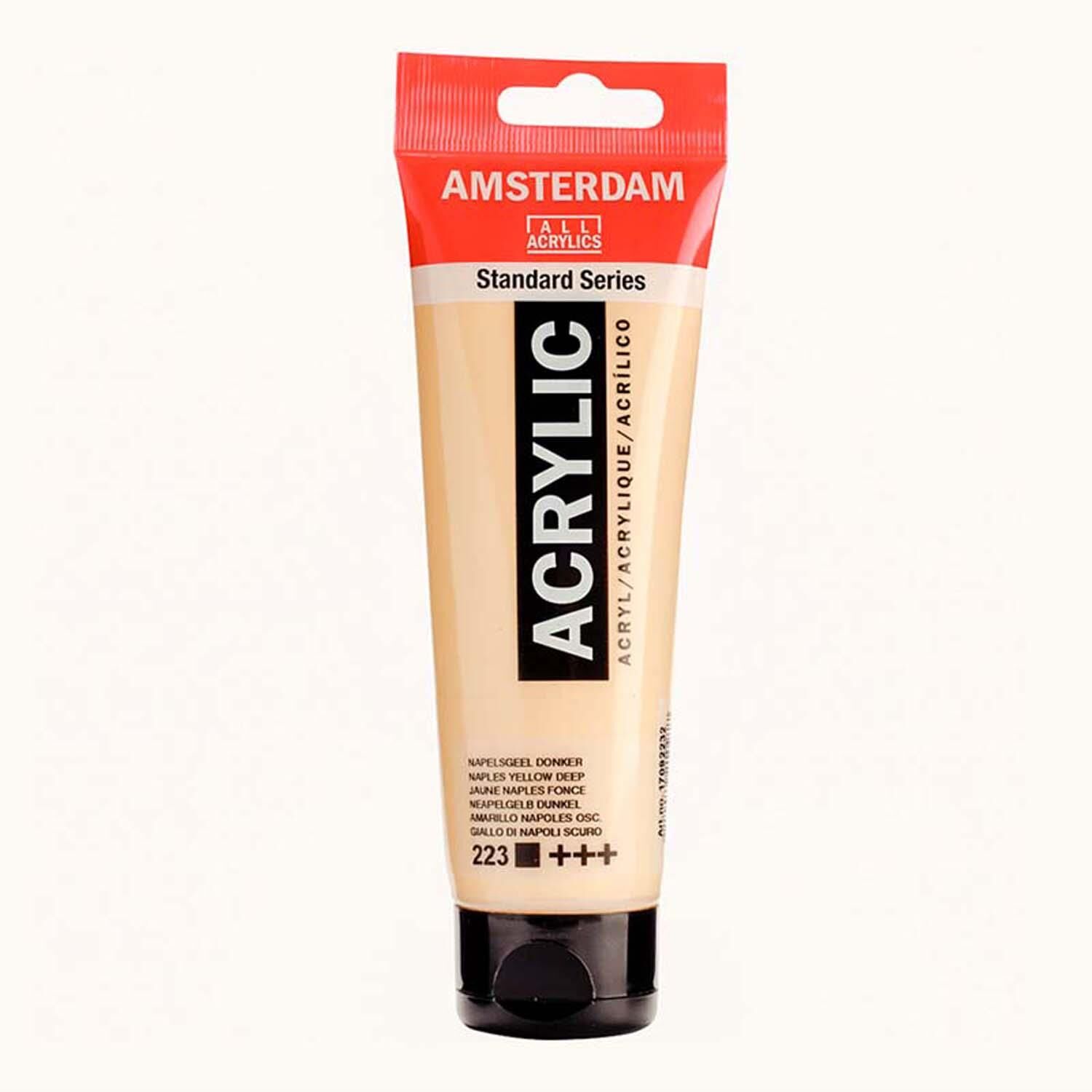 Amsterdam Akrilik 120Ml. Naples Ylw. Dp.