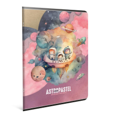 Gıpta Astropastel A4 80yp Çizgili Tel Dikiş Krt Kapak Defter