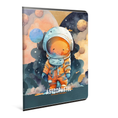 Gıpta Astropastel A4 80yp Çizgili Tel Dikiş Krt Kapak Defter