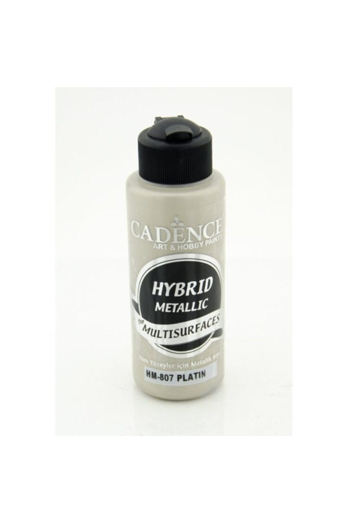 Platin Hybrıd Metalık Akrılık Boya 120Ml Cadence