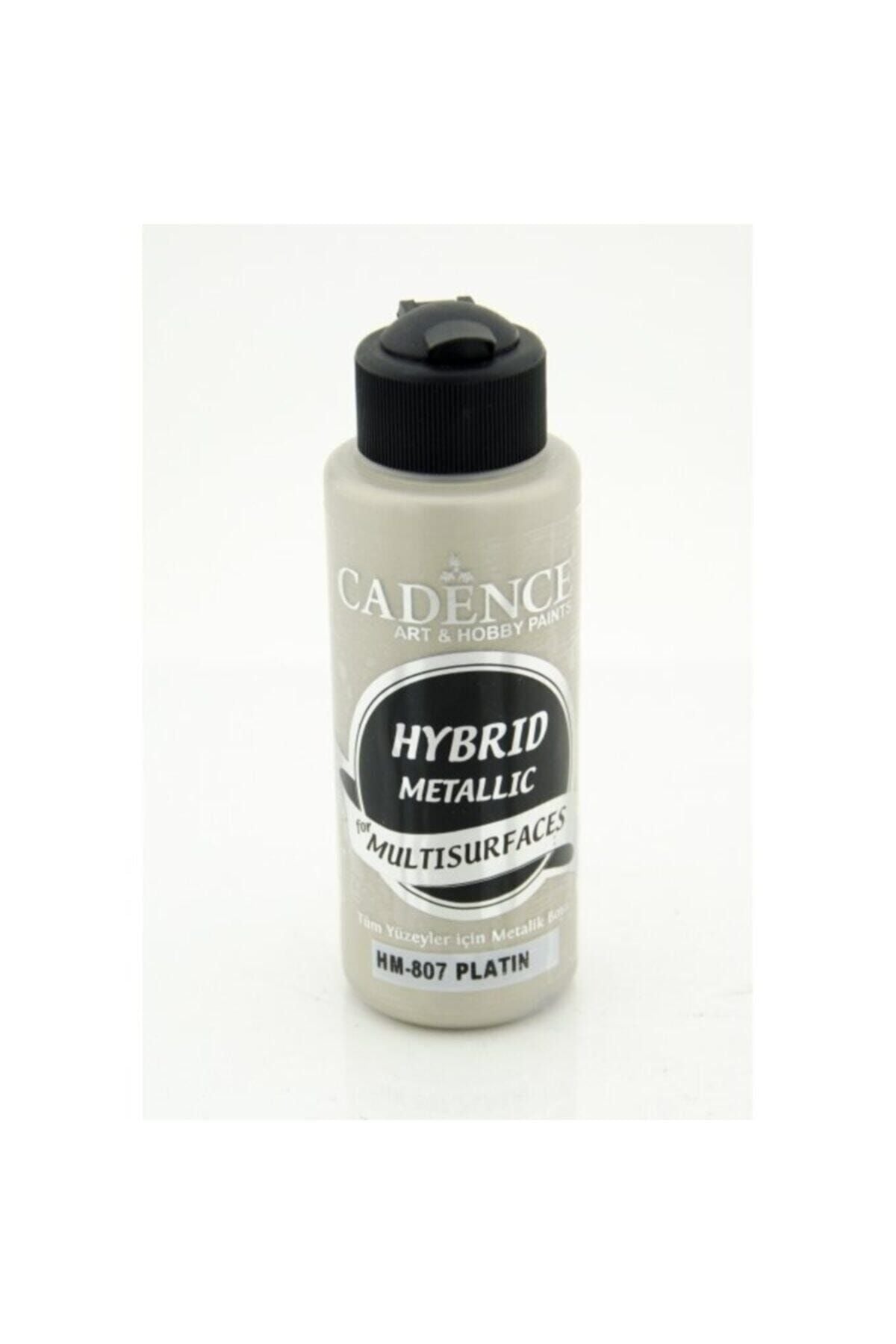 Platin Hybrıd Metalık Akrılık Boya 120Ml Cadence