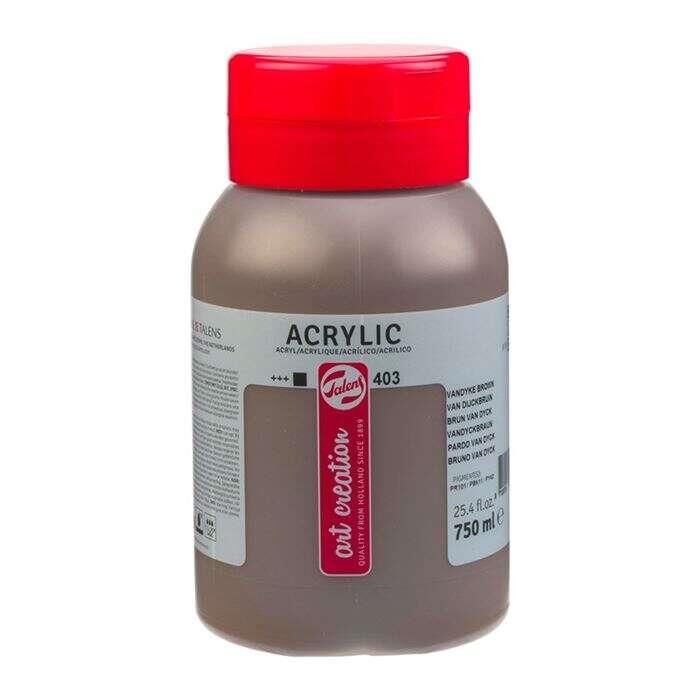 750/403 Art Creatıon Akrilik Boya Vandyke Brown