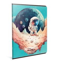 Gıpta Astropastel A4 80yp Kareli Tel Dikiş. Karton Kapak Defter