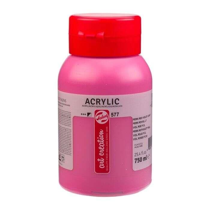 750/577 Art Creatıon Akrilik Boya Permanen Red Vıolet Lıght