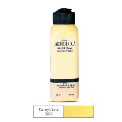 Akrilik  Boya 3032 140 Ml Kanarya Sarısı Artdeco