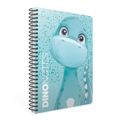 Gıpta Dino Notes A4 80yp Kareli Sp Karton Kapak Defter 7183