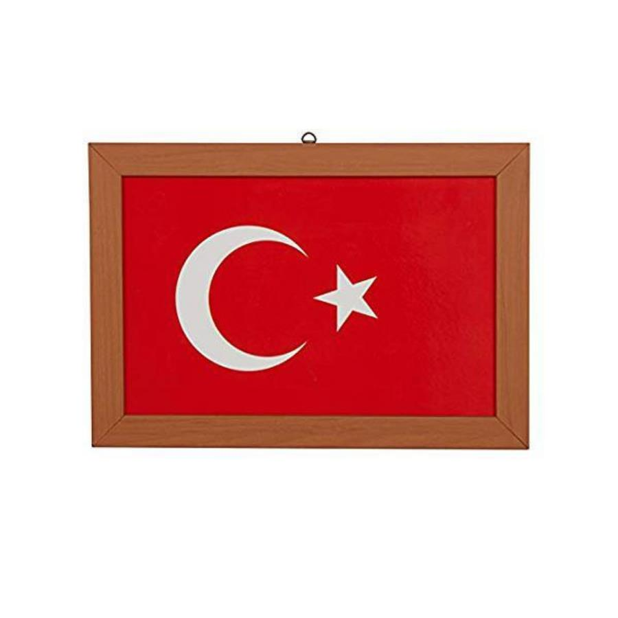 Panda Türk Bayrağı Mdf Çerçeveli 25x35 PAN423