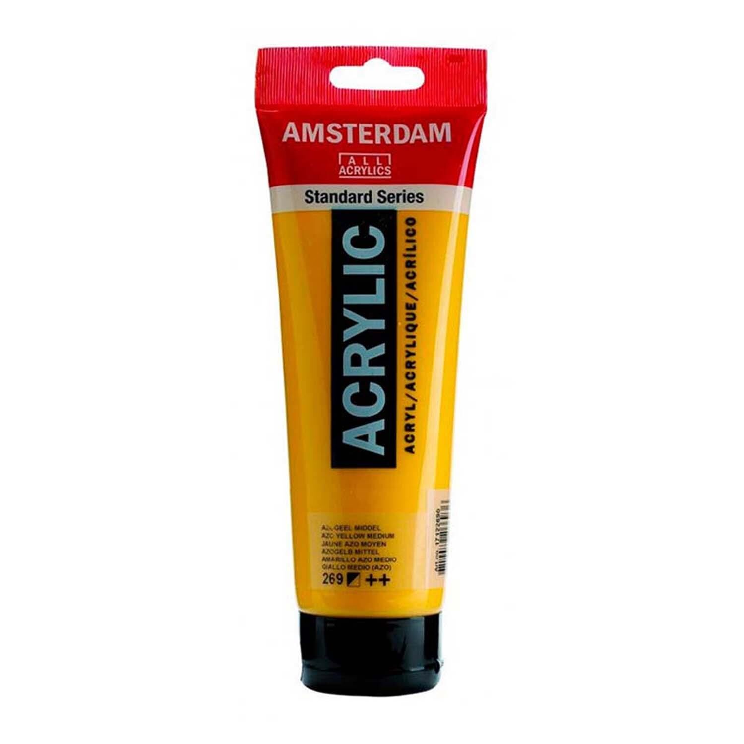Amsterdam Akrilik 120Ml. Azo Ylw. Md.