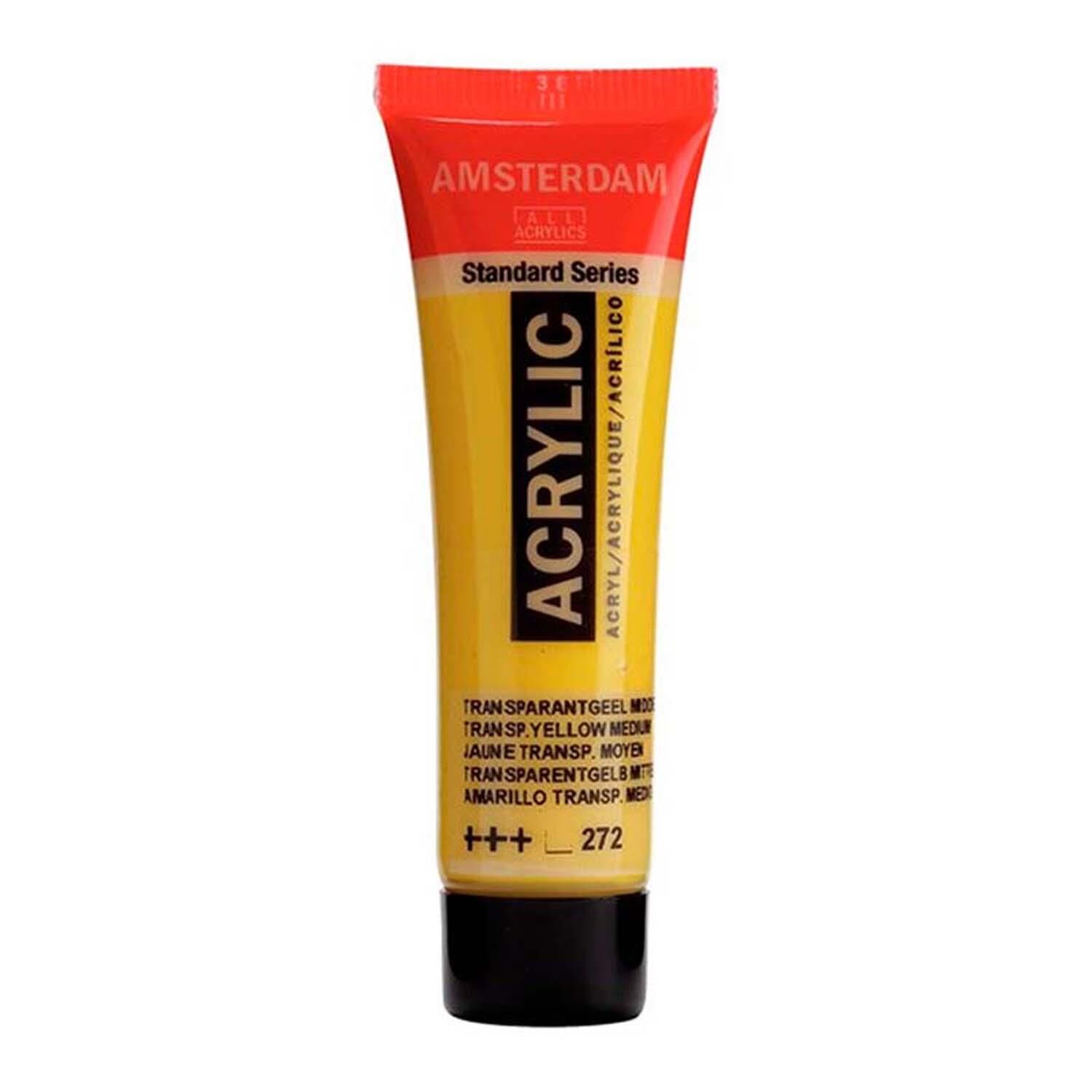 Amsterdam Akrilik 120Ml. Transp. Ylw. Md.