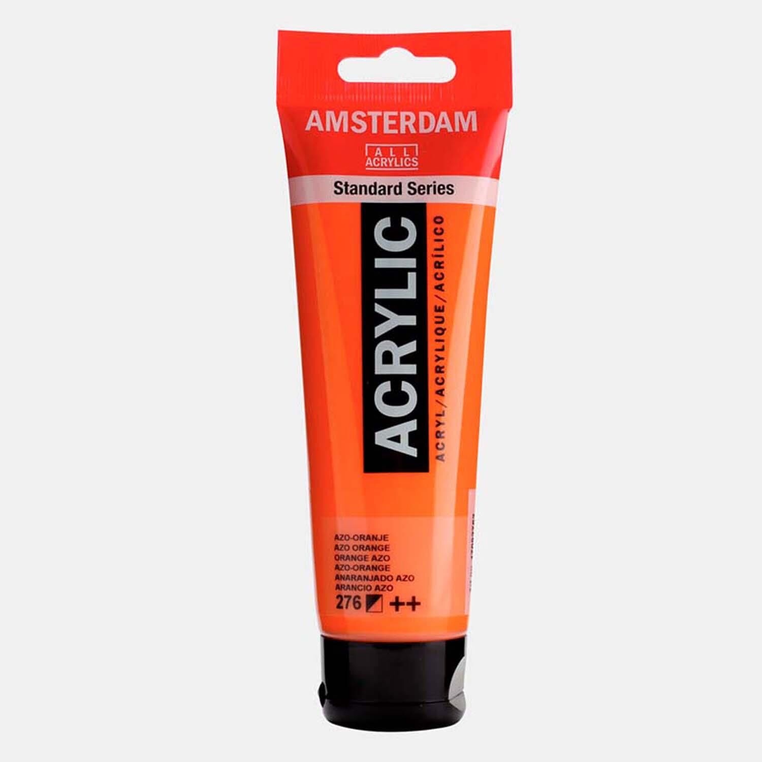 Amsterdam Akrilik 120Ml. Azo Orange