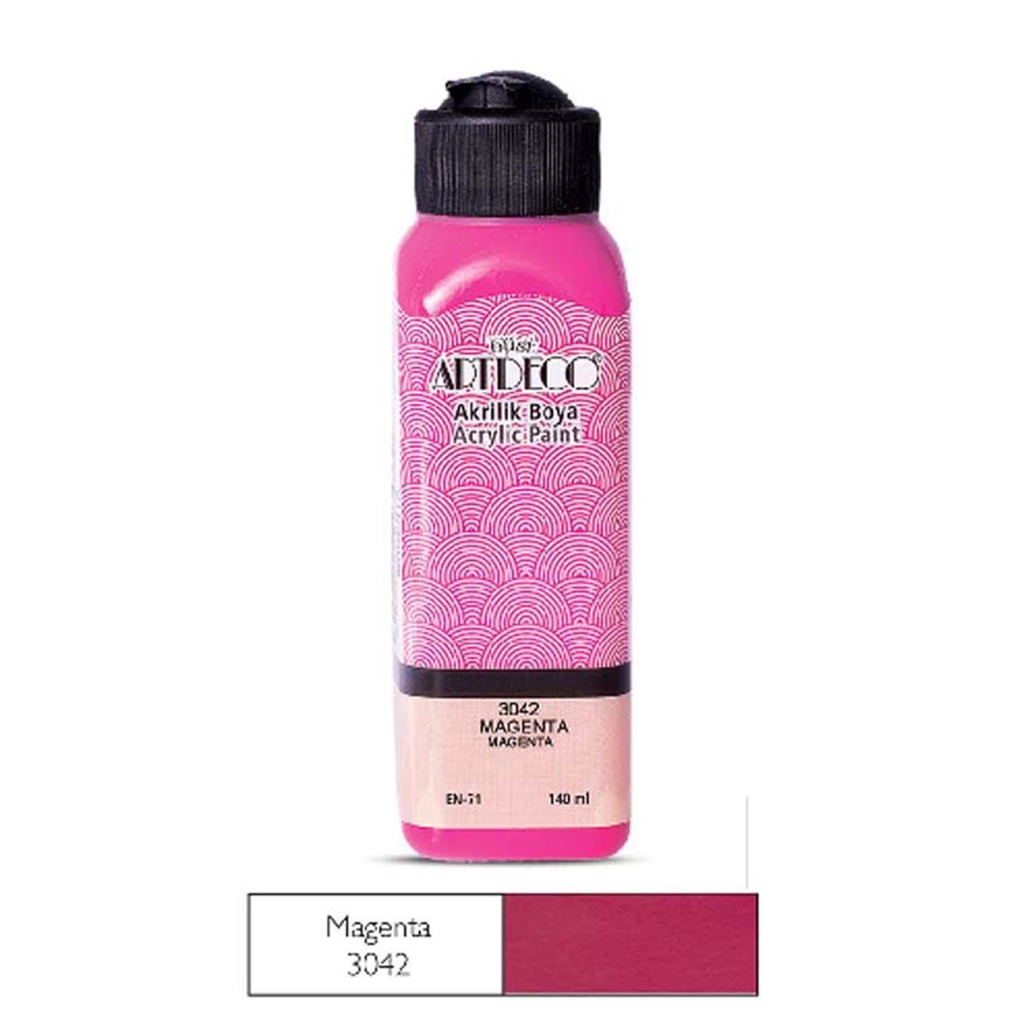 Akrilik  Boya 3042 140 Ml Magenta Artdeco