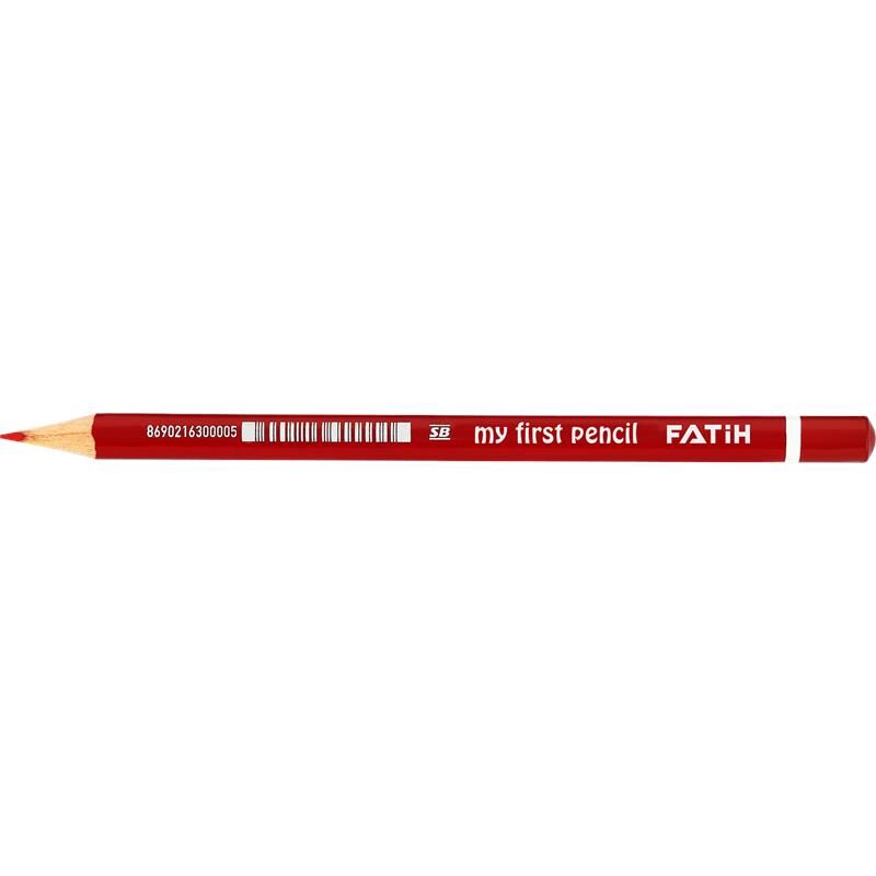Fatıh Jumbo Kırmızı Ucgen Ilk Kalemım 12040