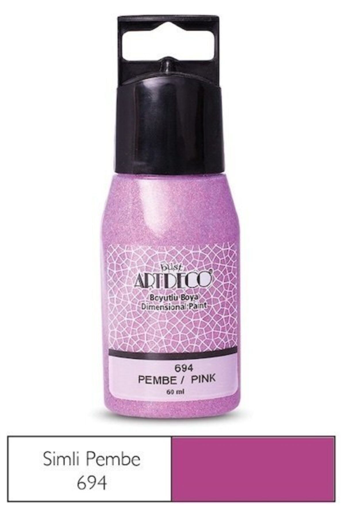 Artdeco Sımlı Boyutlu Boya 60Ml Pembe