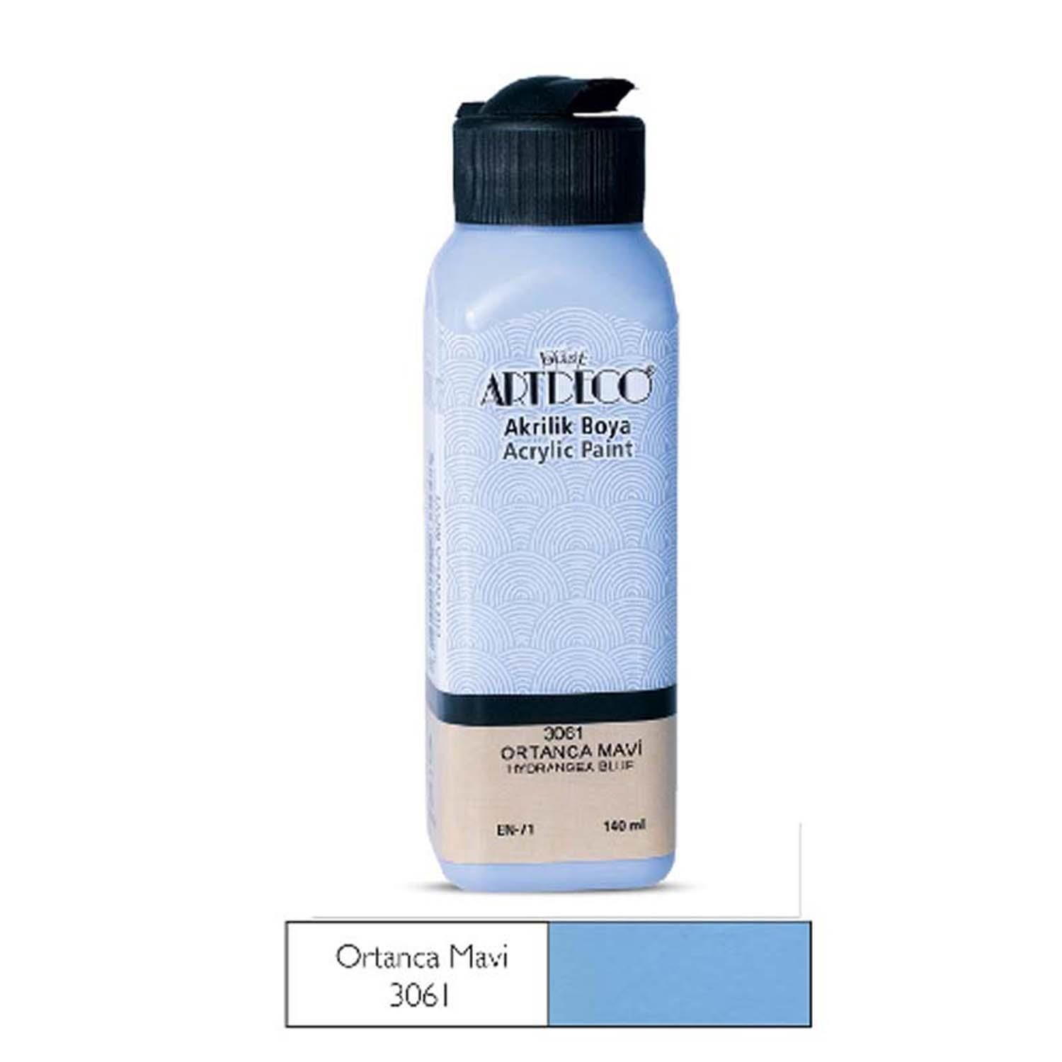 Akrilik  Boya 3061 140 Ml Ortanca Mavı Artdeco