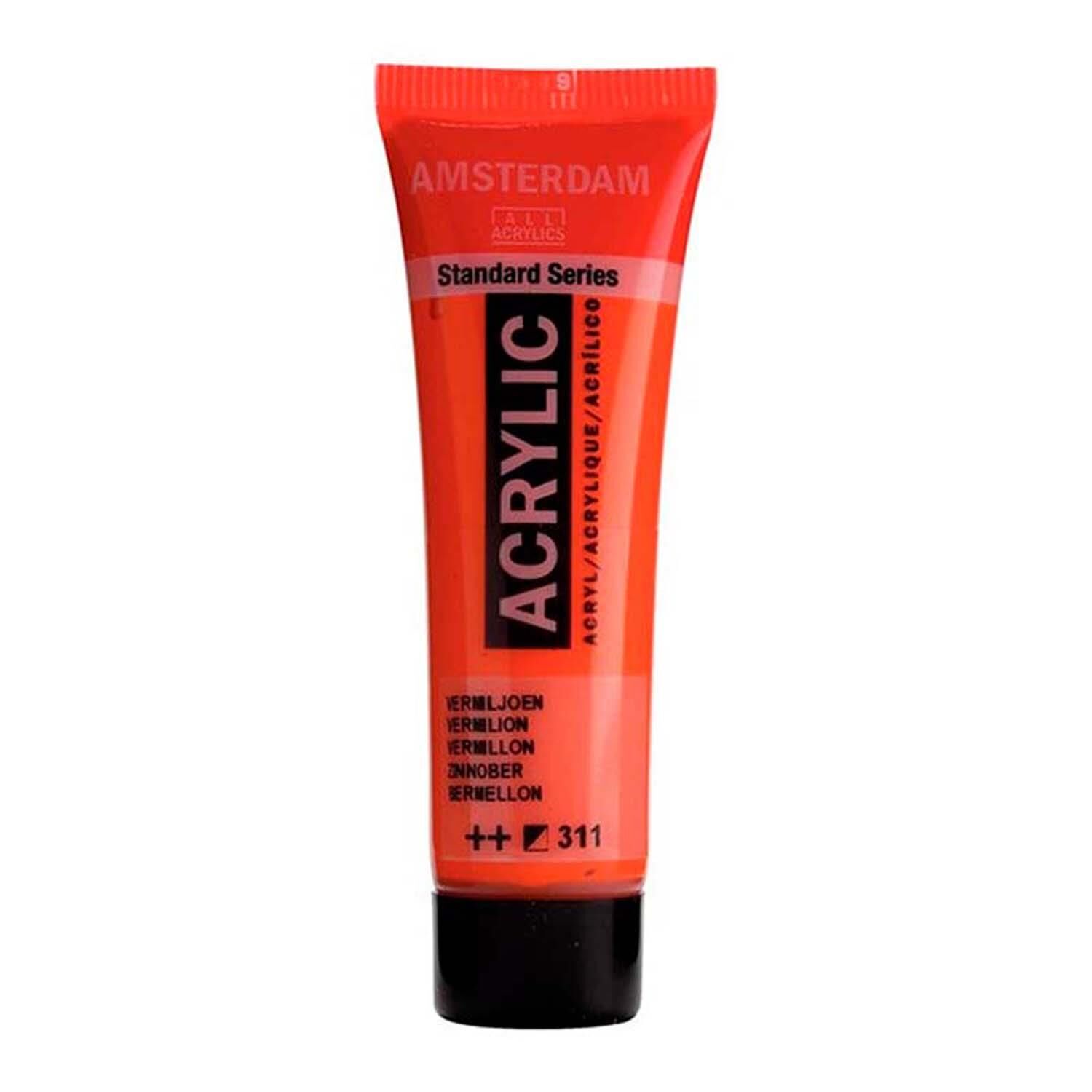 Amsterdam Akrilik 120Ml. Vermilion