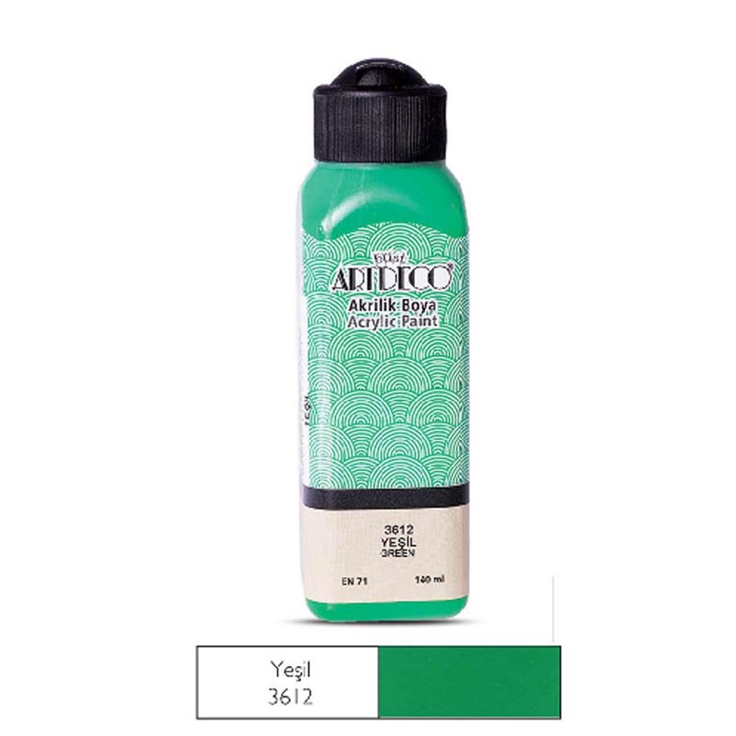 Akrilik  Boya 3612 140 Ml Yesıl Artdeco