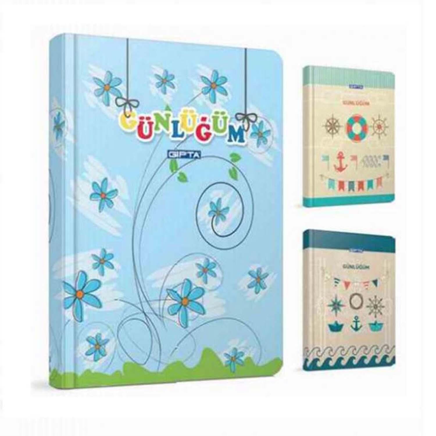 15X22 Gunluk 120Yp Cızgılı Ip.Dks. Sert Kap. Gıpta