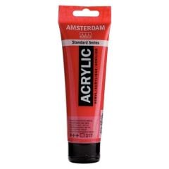 Amsterdam Akrilik 120Ml. Transp. Red Md.