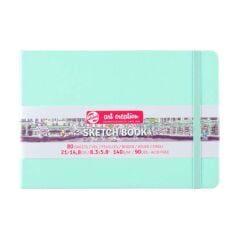 Talens Artcreation Eskiz Bloğu Sert Kapak 140gr 15x21cm Nane Yeşili 80 Yaprak