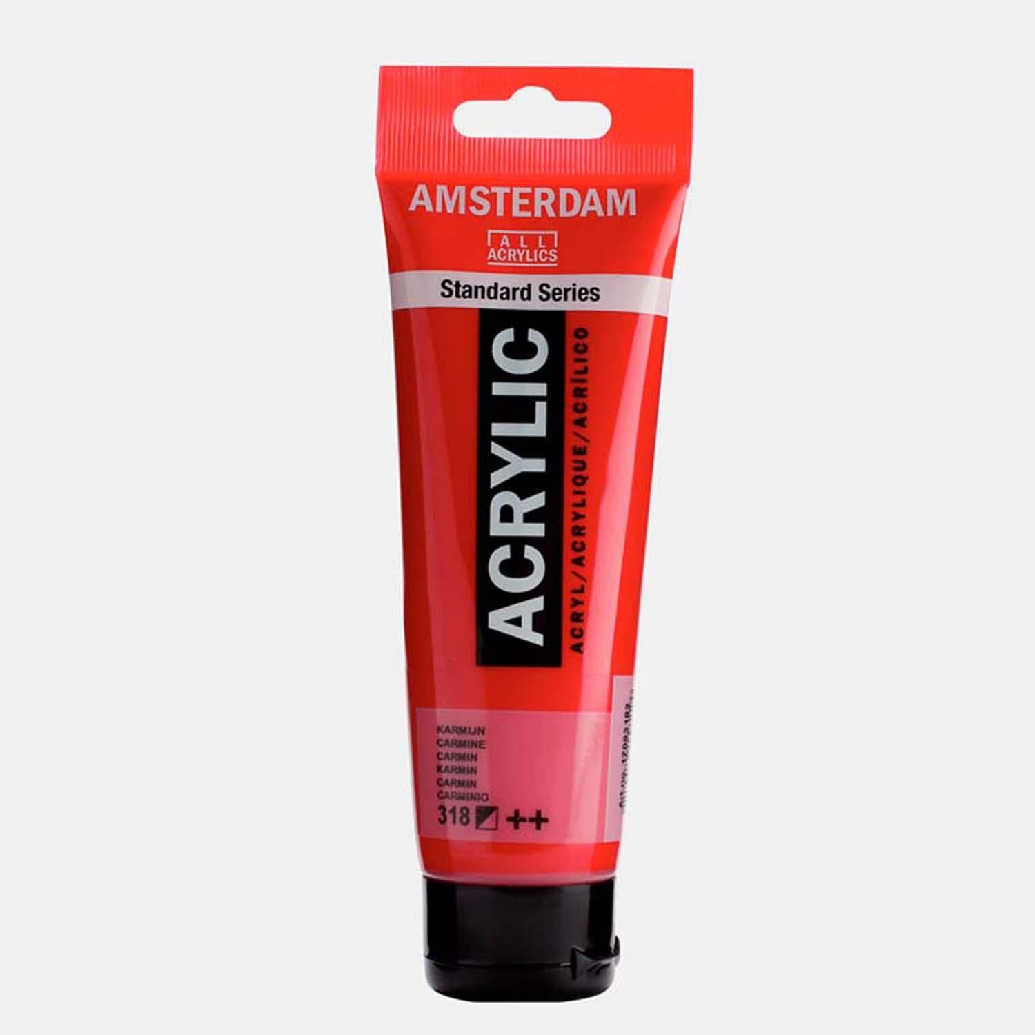 Amsterdam Akrilik 120Ml. Carmine
