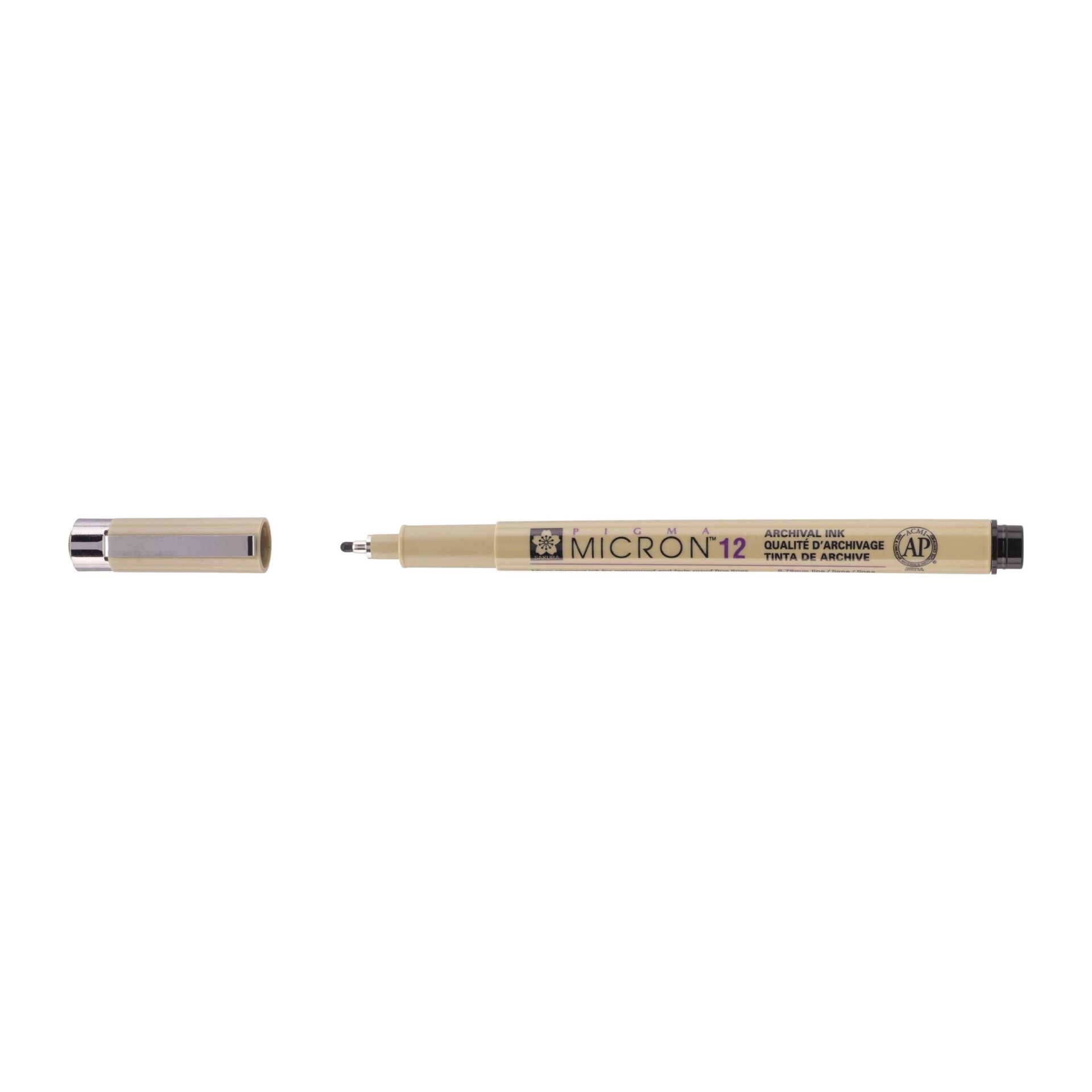 Pıgma Mıcron 12 Mm Sıyah Sakura