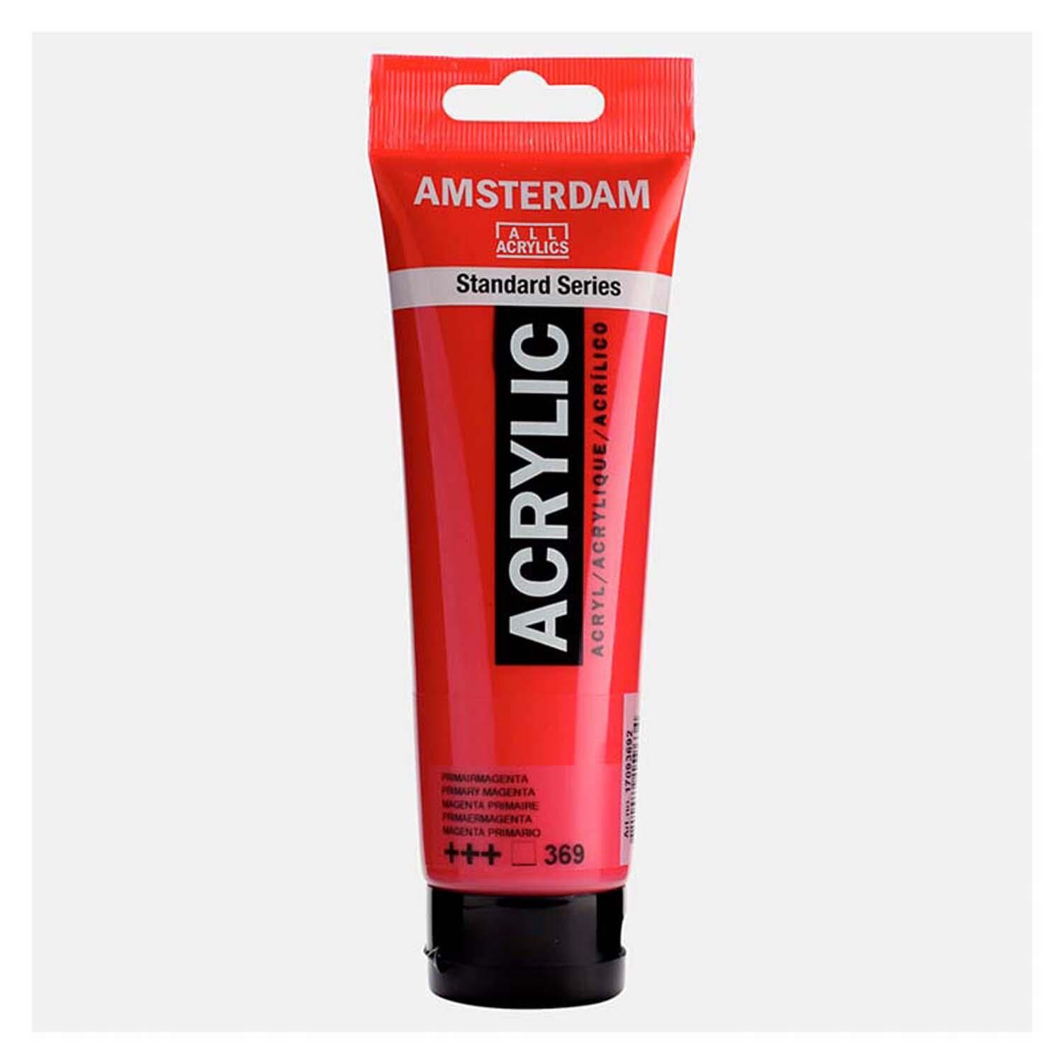 Amsterdam Akrilik 120Ml. Pr. Magenta