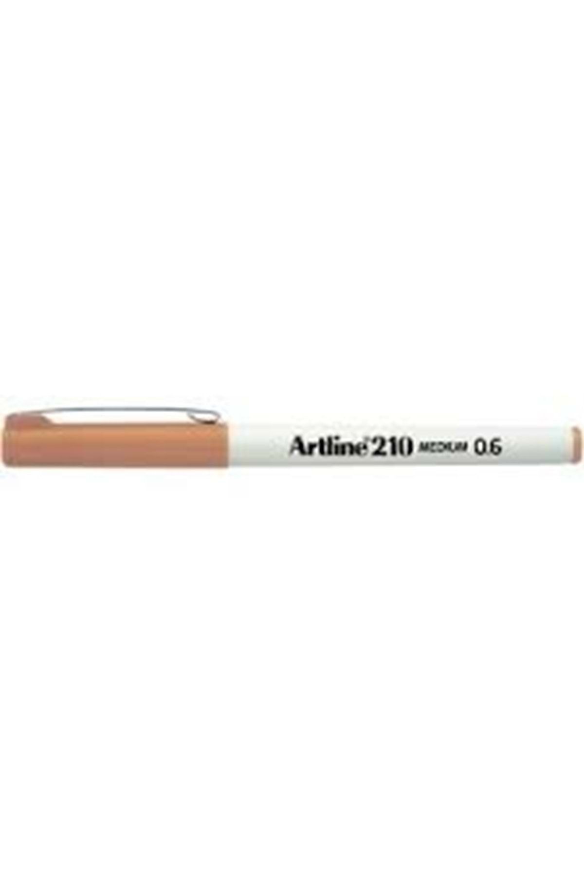 Artline 210N Keçe Uçlu Yazı Kalemi  0.6mm Kayısı