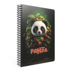 Gıpta Panda A4 80yp Çizgili Sp Karton Kapak Defter 7086
