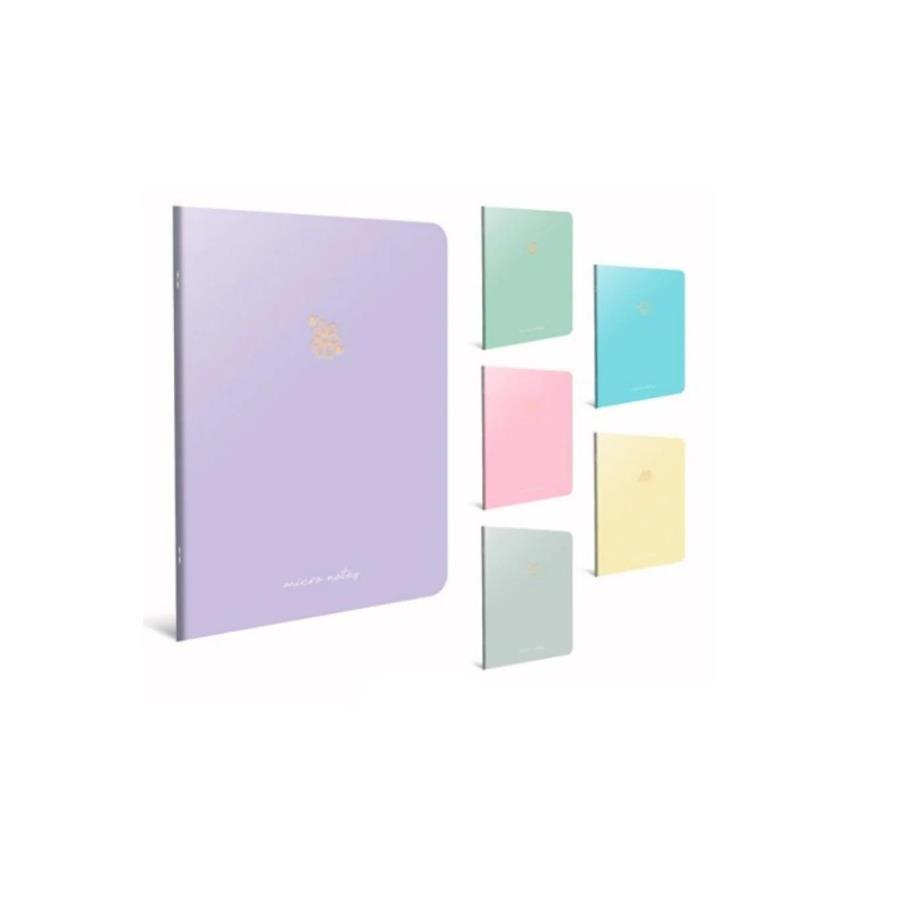 Gıpta Mikro Notes İp Dikişli Sert Kapak A6 60yp Çizgili Defter 6601