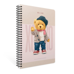 Gıpta Xoxo Sp Karton Kapak Defter A4 80yp Çizgili 6581