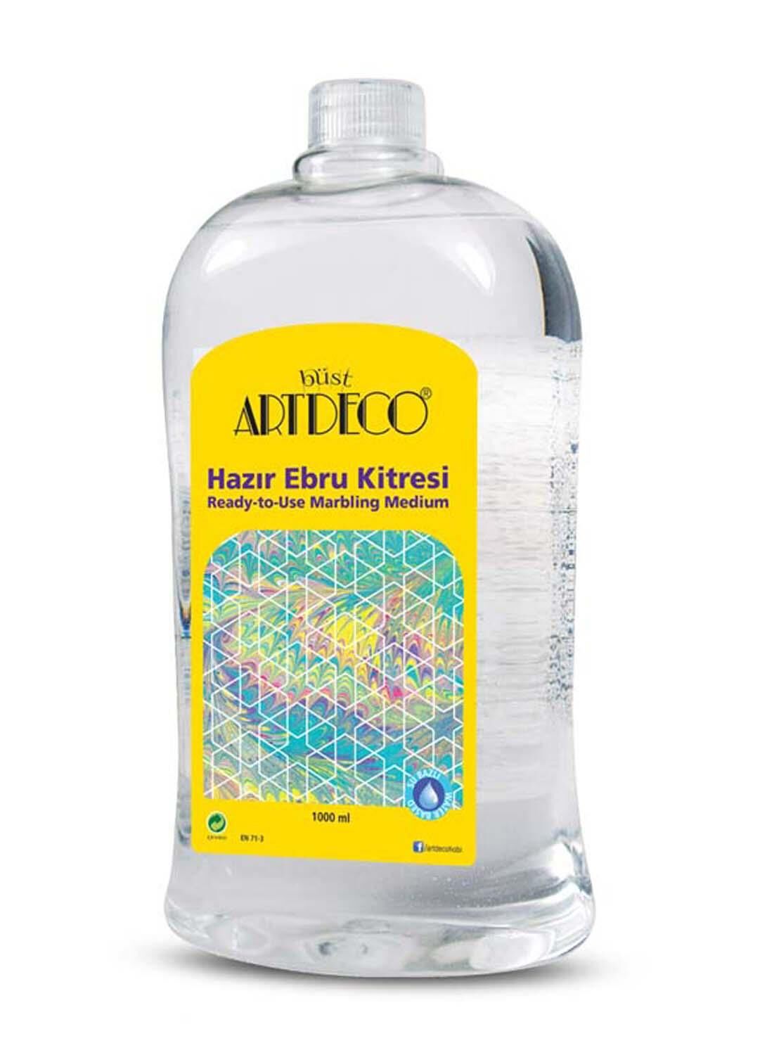 Artdeco Sıvı Ebru Kitresi 1000 Ml.