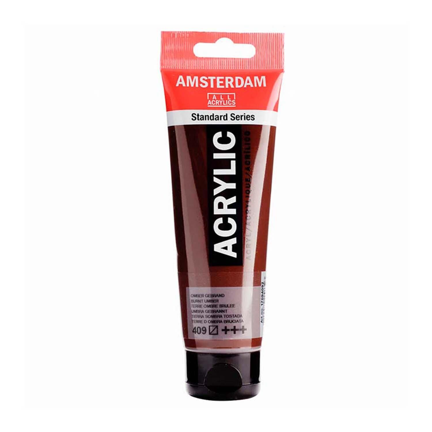 Amsterdam Akrilik 120Ml. Burnt Umber