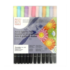 Zıg Brushpen 12Lı Pastel 12Vpa