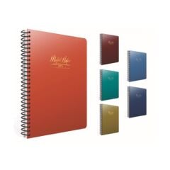 Gıpta Metal Notes A4 100yp Kareli Sp Pp Kapak Defter 4472