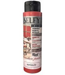 Rich Selfy Decor Vernikli Boya 500 Cc K. Kırmızı