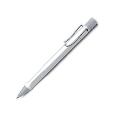 Lamy Safarı 219 Parlak Beyaz Tukenmez Kalem