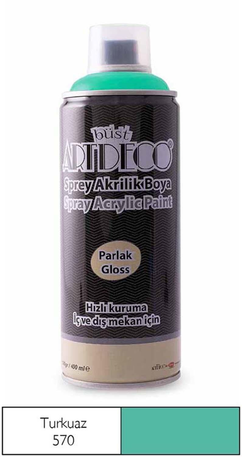 Sprey Boya Turkuaz 400Ml Artdeco N:570