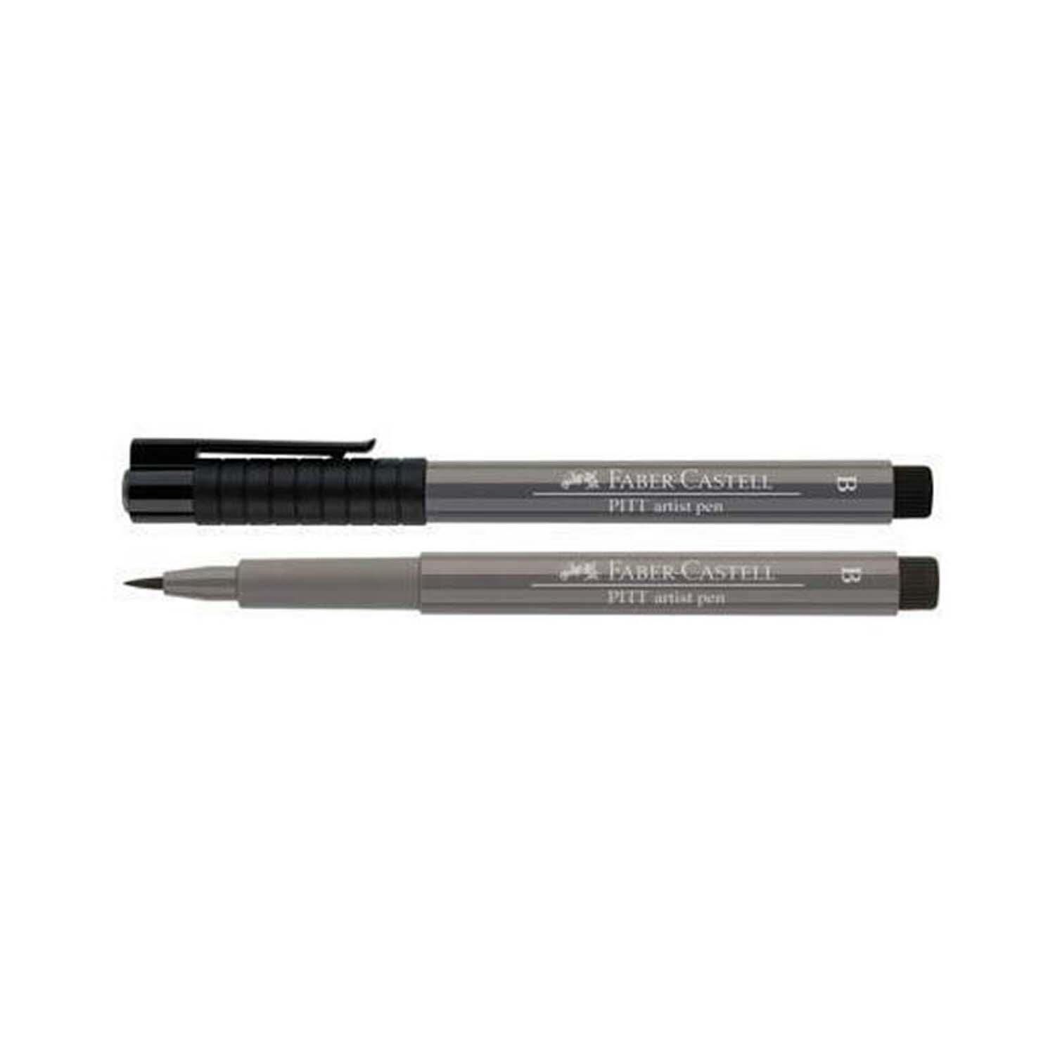 Faber-Castell Pitt Çizim Kalemi B Soğuk Gri 4