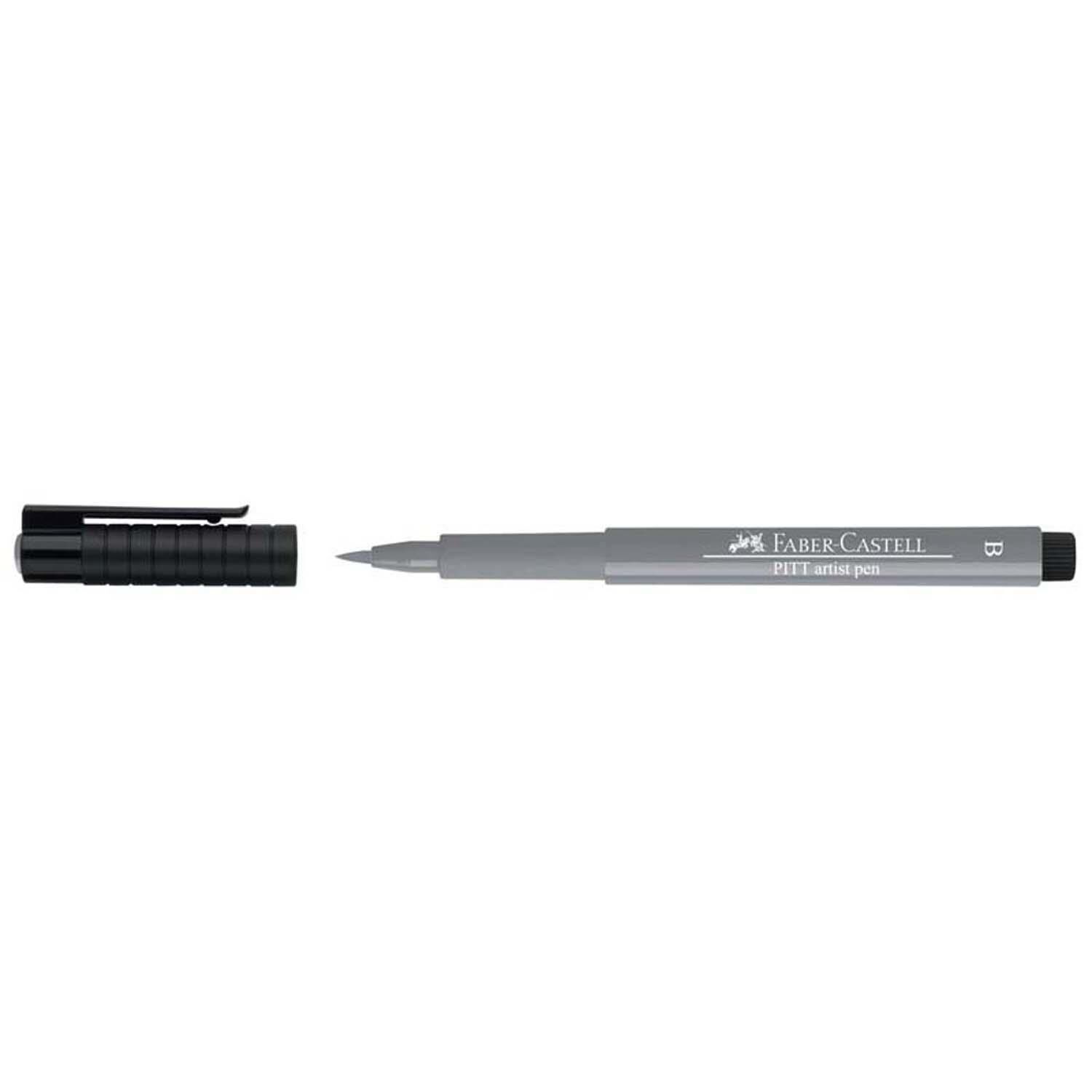 Faber-Castell Pitt Çizim Kalemi B Soğuk Gri 5