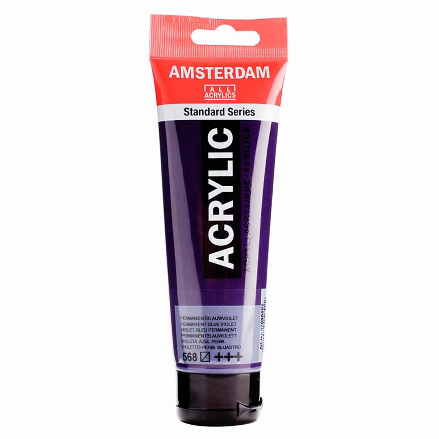 Amsterdam Akrilik 120Ml. Perm. P. Blue Violet