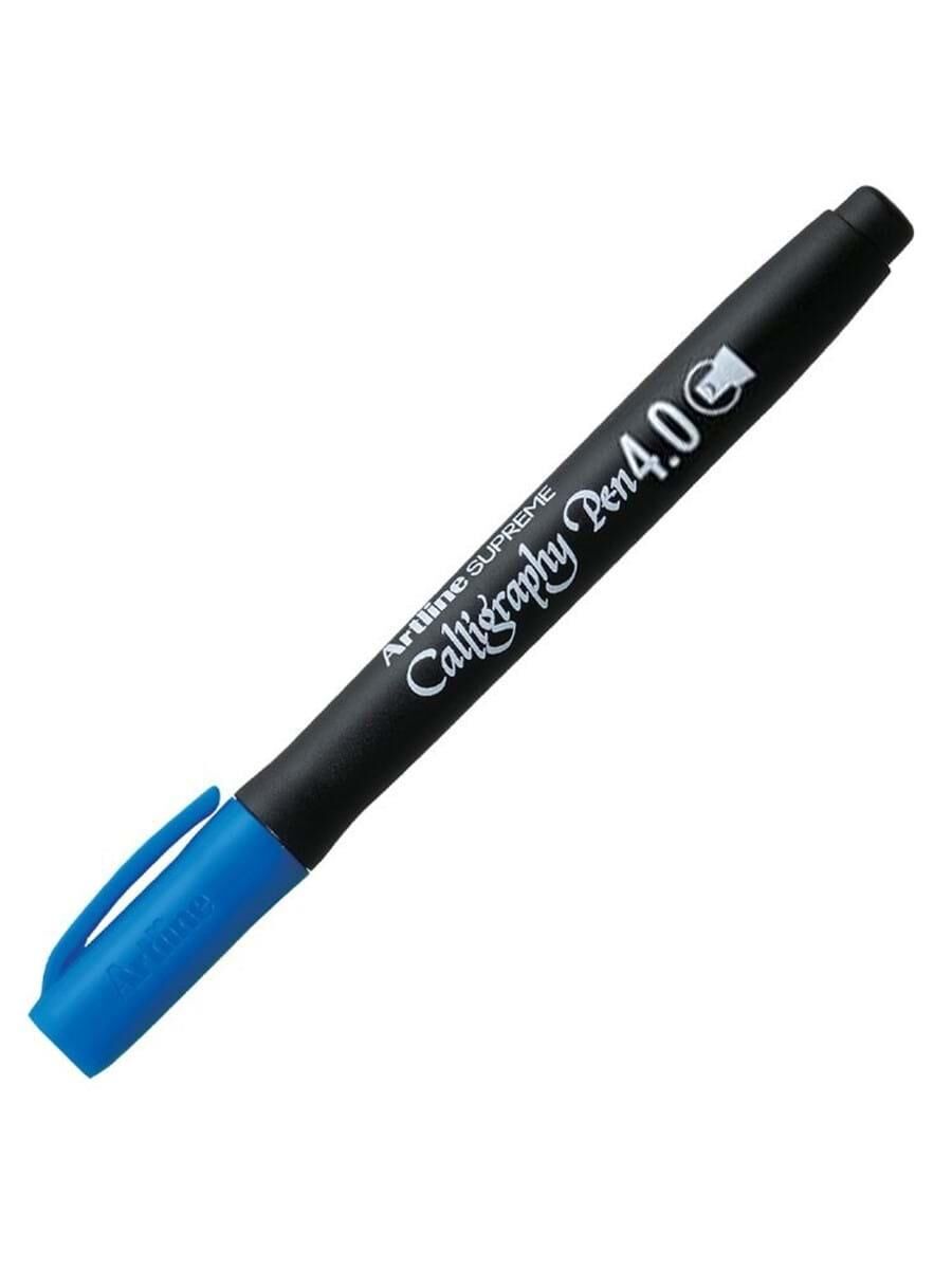 Artline Supreme Kaligrafi Kalemi Kesik Uç 4.0 mm Mavi
