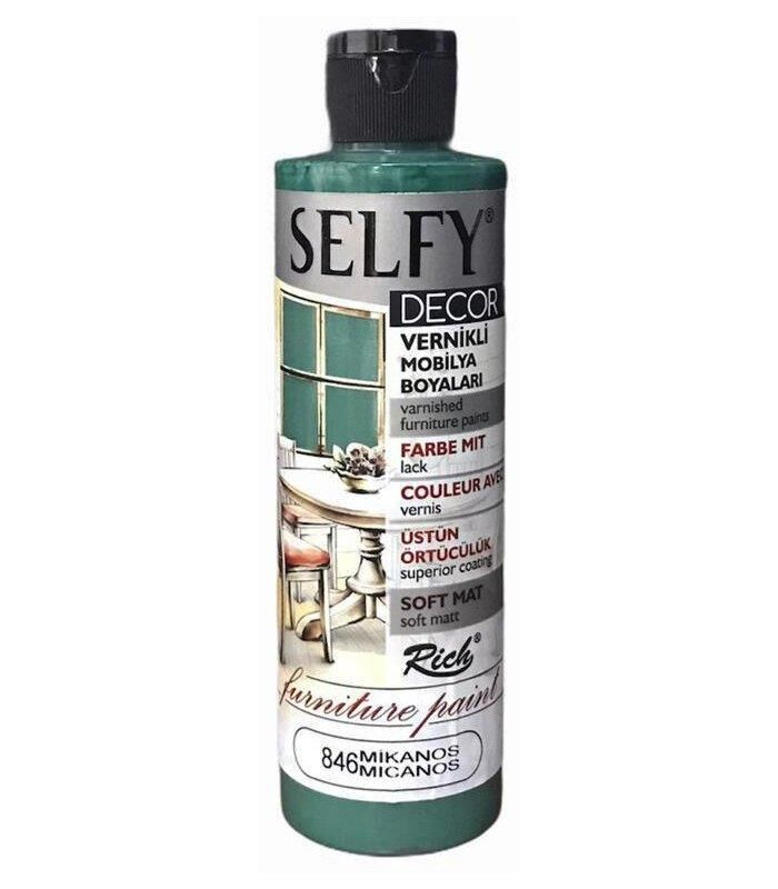 Rich Selfy Decor Vernikli Boya 240 Cc Mikanos