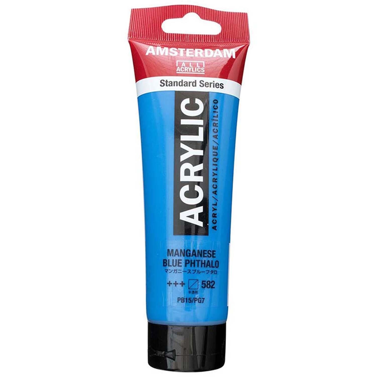 Amsterdam Akrilik 120Ml. Mang Blue Phth