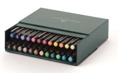 Faber-Castell Pitt Artist Pen 24 Renk Studio Box