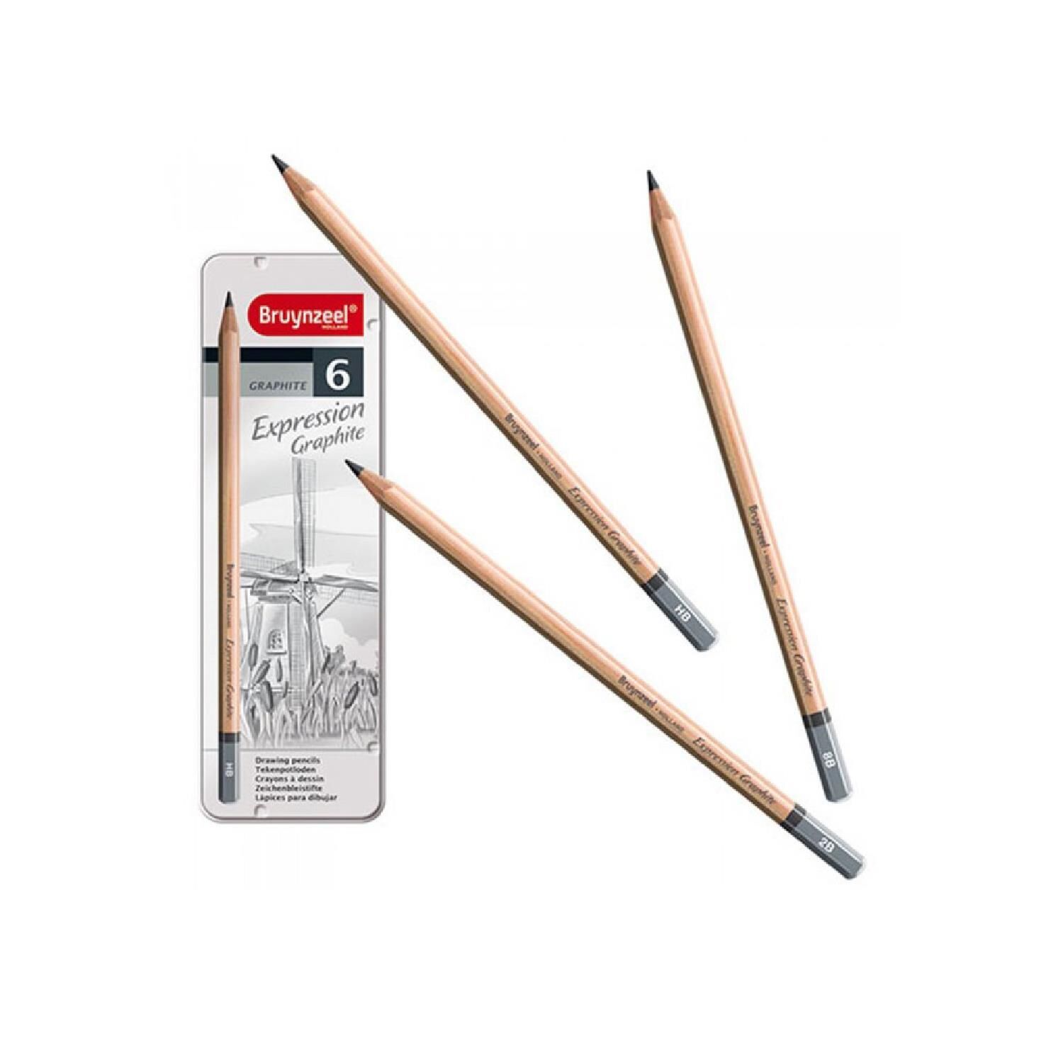 Bruynzeel Expresson Grafite Set 6 Lı