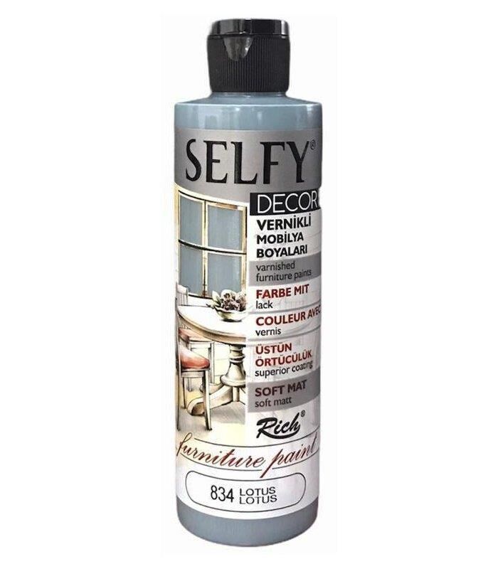 Rich Selfy Decor Vernikli Boya 240 Cc Lotus